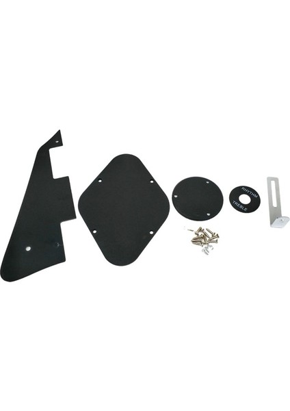 Lp Elektro Gitar Koruma Plakası Kontrolü Kapaklar Gibsonlp Arka Kapak Plakası Dişli Anahtarı Elektro Gitar Aksesuarları (Siyah) (Yurt Dışından)