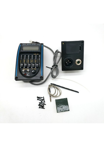 Lc-5 Bantlar Akustik Gitar Pikap Halk Klasik Eq Pikap Ekolayzer Sistemi Aksesuarları (Kırmızı Edge) (Yurt Dışından) modelleri