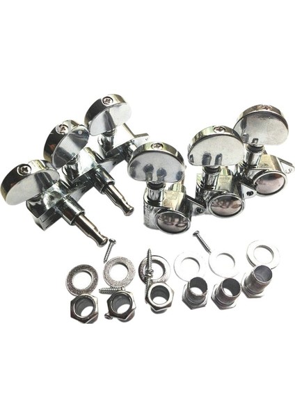 Gitar String Düğmesi Grover String Sinder Tamamen Kapalı Gitar Ip Ayar Tuning Mandallar Tuşer Tunerler Makine Kafaları (Yurt Dışından)