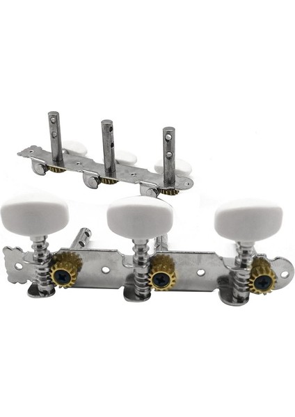 1R1L Klasik Gitar Kilitleme String Tuning Tuning Pegs Tuner Tuner Üç Pozisyon Çelik Sütun Düğmesi Tuner (Yurt Dışından) indirimleri