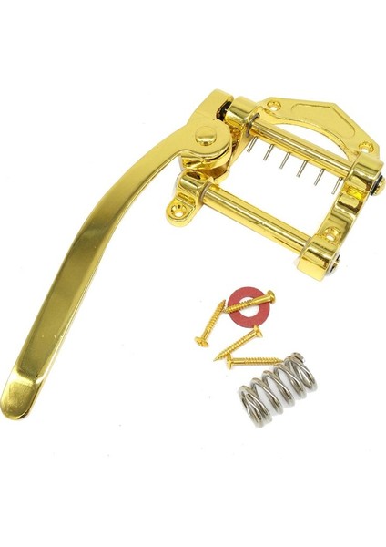 Küçük Rocker Sg Lp Gitar Elektro Gitar Rocker Kuyruk Yayını Tremolo Birimi Vibrato Müzik Enstrüman Aksesuarları (Yaldızlı) (Yurt Dışından)