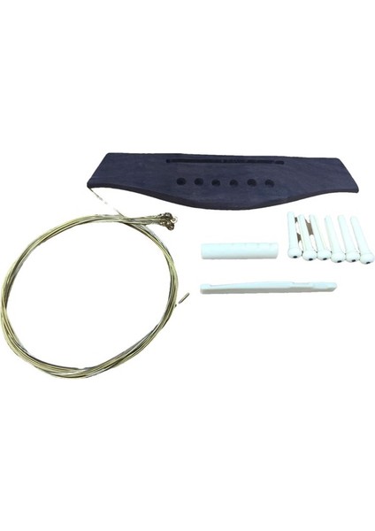 Folk Müzik Ahşap Gitar Pirinç Çelik Dize Gitar Köprüsü Akor Uyuyan Tam Piyano Kodu (Abs Siyah) (Yurt Dışından) indirimleri