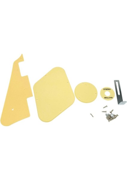 Lp Elektro Gitar Koruma Plakası Kontrolü Kapaklar Gibsonlp Arka Kapak Plakası Dişli Anahtarı Elektro Gitar Aksesuarları (Sarı) (Yurt Dışından)