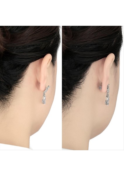 8 Adet Sarkık Kulaklar Için Küpe Sırtları Küpe Kaldırıcı Arka Küpeler Için Yedekler Gül Altın (Yurt Dışından) fiyatları