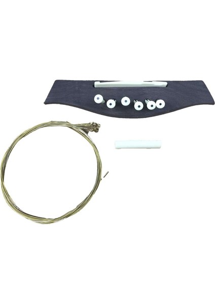 Folk Müzik Ahşap Gitar Pirinç Çelik Dize Gitar Köprüsü Akor Uyuyan Tam Piyano Kodu (Abs Beyaz) (Yurt Dışından) modelleri