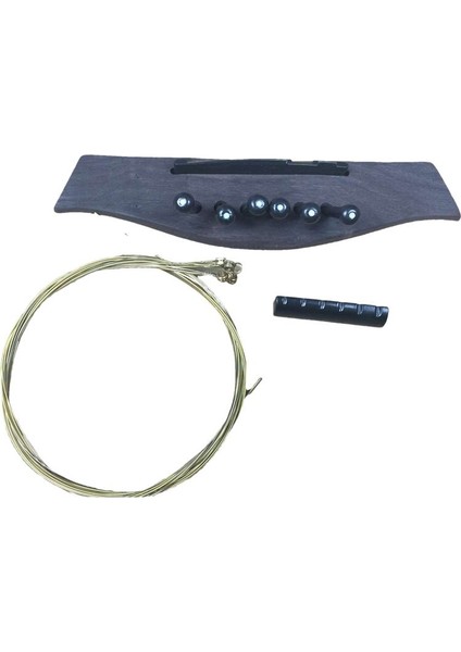 Folk Müzik Ahşap Gitar Pirinç Çelik Dize Gitar Köprüsü Akor Uyuyan Tam Piyano Kodu (Abs Beyaz) (Yurt Dışından) fırsatları