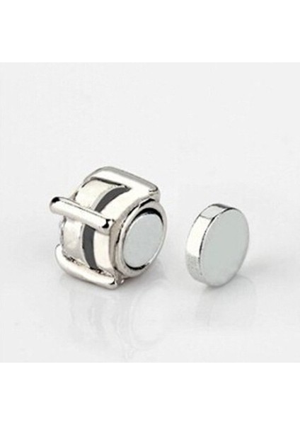 1 Çift Moda Kulak Saplama Küpe Beyaz+Gümüş (Yurt Dışından) modelleri