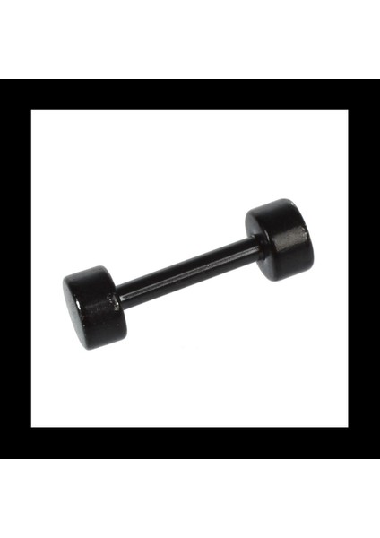 2 Çift Erkek Barbek Titanyum Çelik Kulak Saplama Küpeleri 3mm Siyah (Yurt Dışından) modelleri