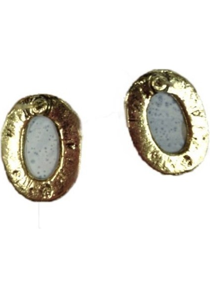 4 Çift (8pcs) Siyah ve Beyaz Vintage Hayvan Baskısı/zebra Baskı Oval Saplama Küpeleri/elipse Mücevher Küpeleri + Keyrasyon (Yurt Dışından) fırsatları