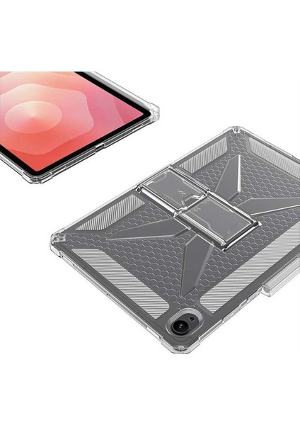 Samsung Galaxy Tab S11 Şeffaf Kılıf Kickstand Darbeye Dayanıklı Tpu + Kalem Yuvalı Pc Tablet Kılıfı (Yurt Dışından) fırsatları