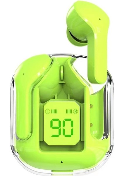AIR31 Bluetooth Kulaklık, Şeffaf Versiyon, Kablosuz Kulak Içi, AIR39TWS Gürültü Önleyici Dijital Ekranlı Spor Kulaklıkları (Yurt Dışından)