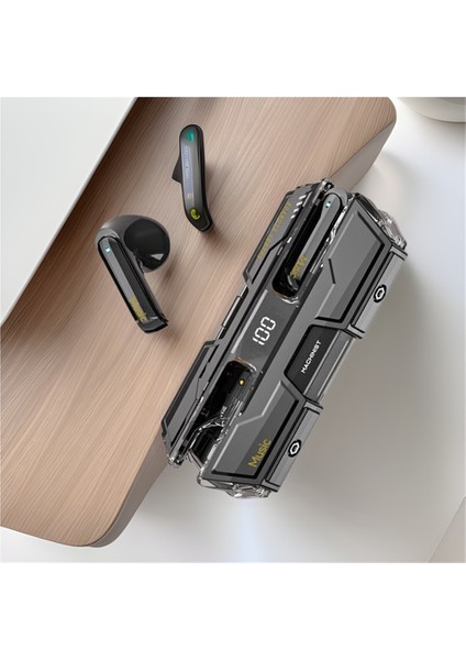 Mecha Bluetooth Kulaklık: Yüksek Çözünürlüklü Ses Kalitesi, Ultra Uzun Pil Ömrü, Güç Göstergesi ve Havalı Savaş Gemisi Tasarımı. (Yurt Dışından) fiyatları