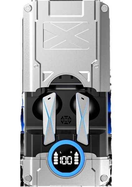 Oyun Için Mecha Temalı ve Ultra Uzun Pil Ömrüne Sahip Yeni Kablosuz Bluetooth Kulaklık. (Yurt Dışından) fırsatları
