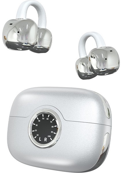 2025 Yeni Bluetooth Kulaklıklar Kablosuz Klipsli Bluetooth Kulaklıklar Açık Arkalı Uzun Pil Ömürlü Klipsli Kulaklıklar (Yurt Dışından)