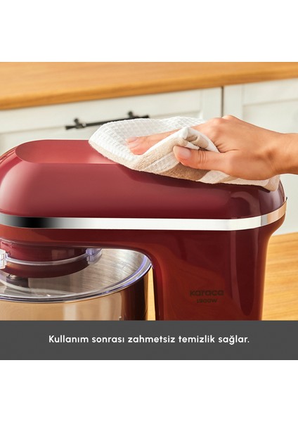 Chefcrafter Stand Mikser Mutfak Şefi 1900W Red