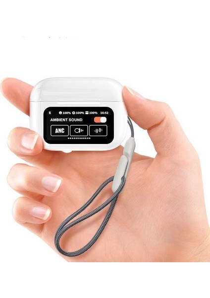 Ekranlı ve Ultra Uzun Pil Ömürlü Aktif Gürültü Önleyici Bluetooth Kulaklıklar (Yurt Dışından)