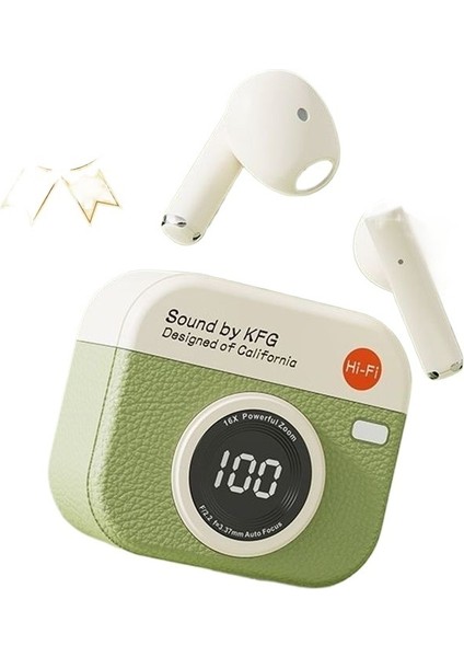 2025 Yeni Bluetooth Kulaklıklar - Kablosuz Gürültü Önleyici Yarı Kulak Içi Spor Koşu - Ultra Uzun Pil Ömrü (Yurt Dışından)