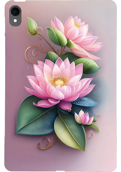 Samsung Galaxy Tab S11 Kılıf Desen Baskılı Ince Yumuşak Tpu Tablet Kılıfı (Yurt Dışından)