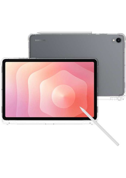 Samsung Galaxy Tab S11 Kılıfı Için Güçlendirilmiş Dört Köşeli Düşmeye Karşı Dayanıklı Şeffaf Tpu Tablet Kılıfı ve Kalem Yuvası (Yurt Dışından) fiyatları