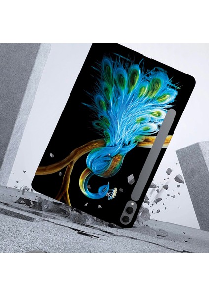 Samsung Galaxy Tab S11 Ultra Kılıf Desen Baskılı Ince Yumuşak Tpu Tablet Kılıfı (Yurt Dışından) modelleri