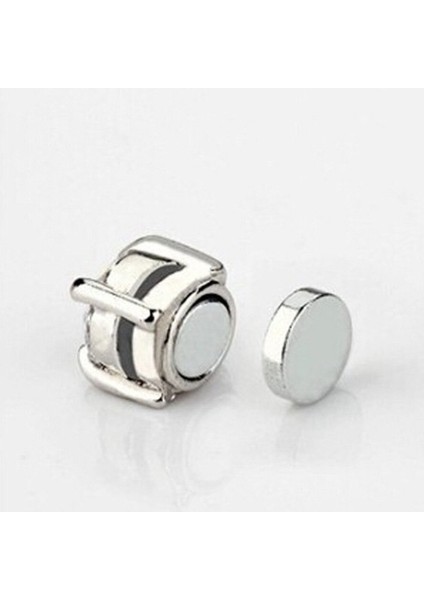 2 Çift Moda Kulak Saplama Küpe Beyaz+Gümüş Renk (Yurt Dışından) modelleri