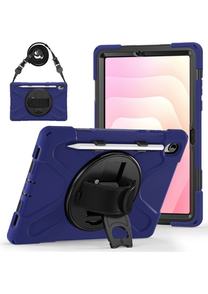 Samsung Galaxy Tab S11 Kickstand Kılıfı Tpu Pc Silikon Tablet Kılıfı ve Omuz Askısı (Yurt Dışından) modelleri