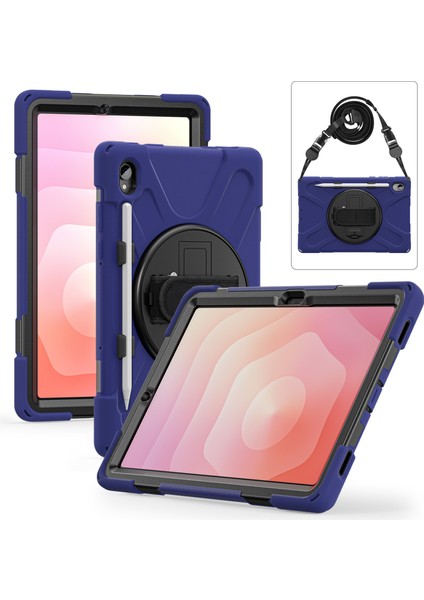 Samsung Galaxy Tab S11 Kickstand Kılıfı Tpu Pc Silikon Tablet Kılıfı ve Omuz Askısı (Yurt Dışından) fırsatları