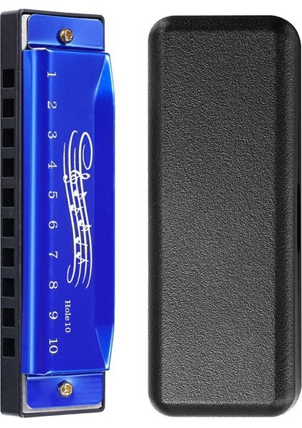 C Blues Mızıka Müzik Enstrümanı Eğitim Oyuncakının 10 Delik Anahtarı Çocukların Müzik Aydınlanması (Yurt Dışından)