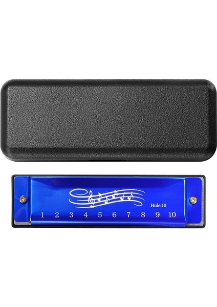 C Blues Mızıka Müzik Enstrümanı Eğitim Oyuncakının 10 Delik Anahtarı Çocukların Müzik Aydınlanması (Yurt Dışından) modelleri