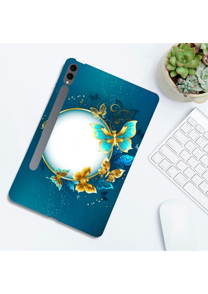 Samsung Galaxy Tab S11 Ultra Tpu Kılıf Desen Baskılı Ince Tablet Koruyucu Kılıf (Yurt Dışından) modelleri