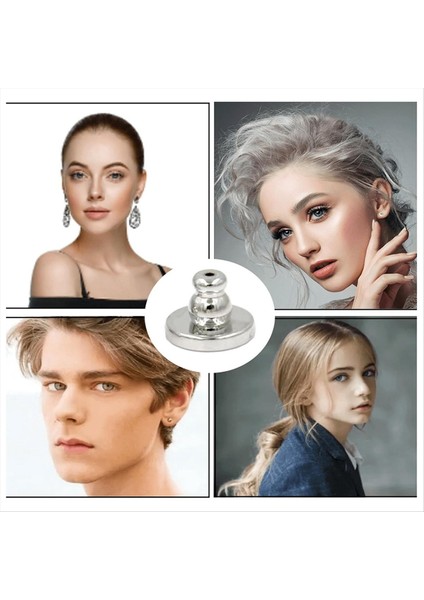 Küpe Geri Güvenlik Küpe Yedek Kulak Saplamaları Için Geri Tahriş Edici Olmayan Hassas Kulaklar Için Uygun B (Yurt Dışından) indirimleri