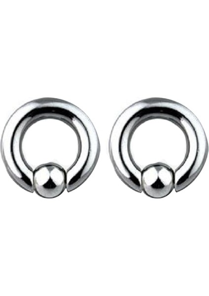2 Çift Paslanmaz Çelik Esir Boncuk Kulak Yüzleri Çember Bcr Saplamalar Delici Takı Çelik Renk 8g (3 2mm) X16MM &amp 4g (5mm) X16MM (Yurt Dışından) fiyatları