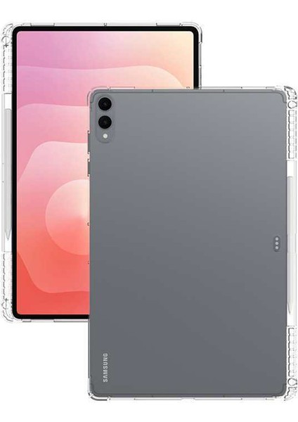 Samsung Galaxy Tab S11 Ultra Kılıf Güçlendirilmiş Dört Köşeli Düşmeye Karşı Dayanıklı Şeffaf Tpu Tablet Kılıfı ve Kalem Yuvası (Yurt Dışından) modelleri