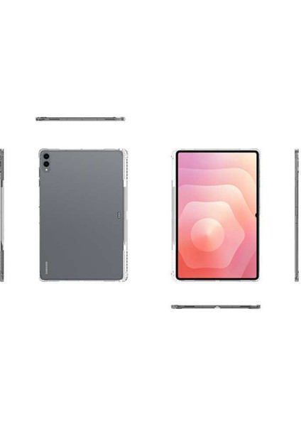 Samsung Galaxy Tab S11 Ultra Kılıf Güçlendirilmiş Dört Köşeli Düşmeye Karşı Dayanıklı Şeffaf Tpu Tablet Kılıfı ve Kalem Yuvası (Yurt Dışından) indirimleri