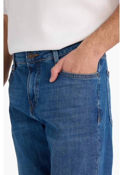 Sergio Regular Fit Normal Kalıp Normal Bel Boru Paça Jean Pantolon A6948AX25AU indirimleri