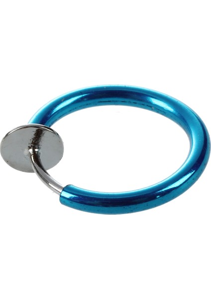 8 Lot Mix Renk Klipi Punk Burun Kulak Göbek Halkaları (Yurt Dışından) fırsatları