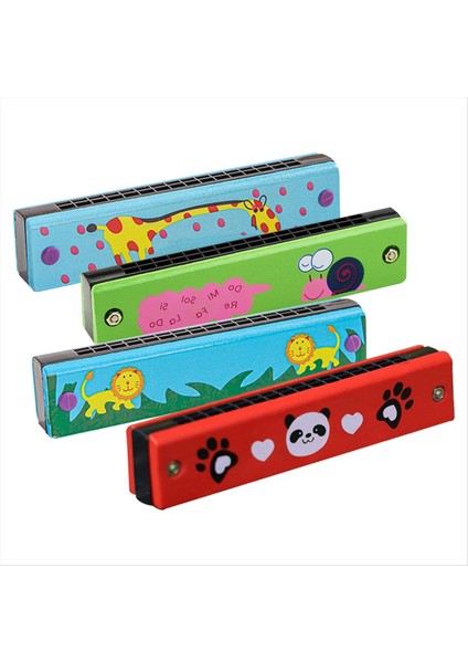 Çocuk Mızıka 4 Diyatonik Mızıka Paketi Yeni Başlayanlar Için Ahşap Müzik Aleti Profesyoneller Öğrenciler (Yurt Dışından)