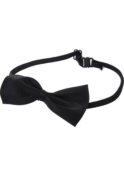 Garsonlar Için 2 Adet Katı Siyah Önceden Bağlı Düzenlenebilir Klipsli Kurulum Bowtie (Yurt Dışından) fırsatları