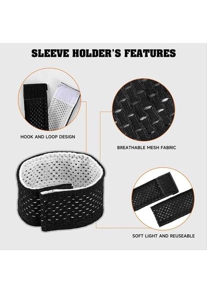 5 Çift Voleybol Kol Bantları Kol Tutucular Futbol ve Döngü Bağlantı Elemanları ile Kol Bağları Siyah Kayışlar Siyah (Yurt Dışından) indirimleri