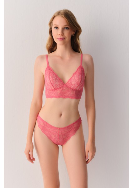 Tender Leaves Dantelli Desteksiz Balensiz Bralet fiyatları