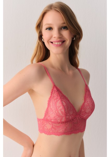 Tender Leaves Dantelli Desteksiz Balensiz Bralet modelleri