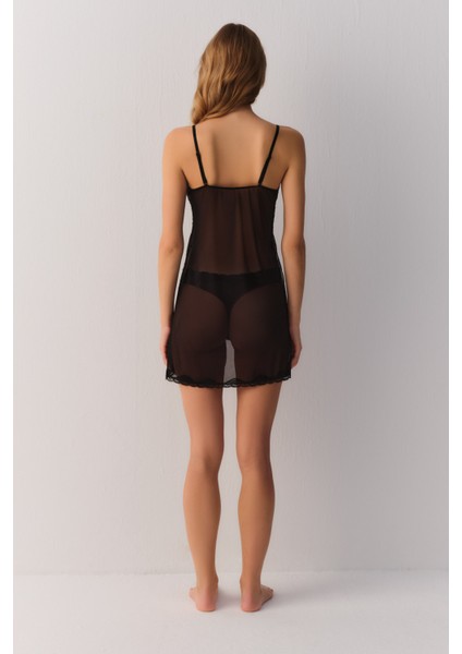 Dark Romance Dantelli Kısa Gecelik fırsatları