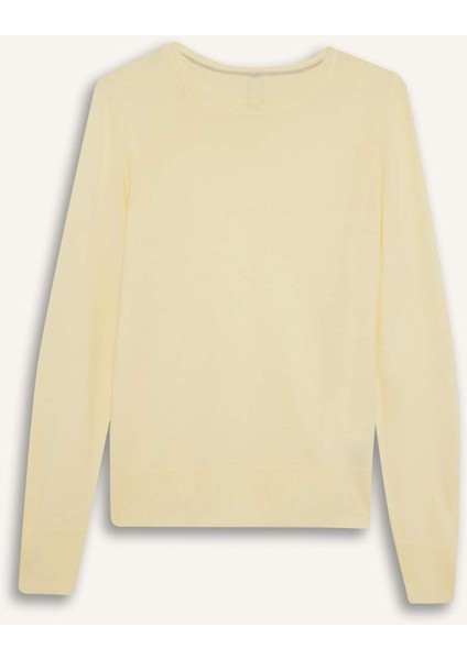 Regular Fit Bisiklet Yaka Triko Kazak F7091AZ25WN