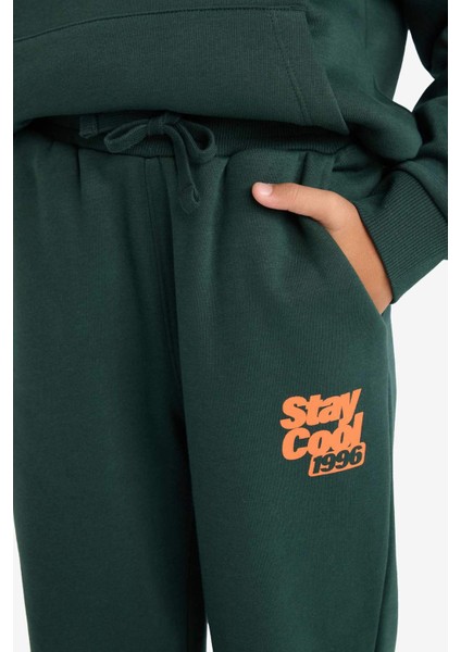 Erkek Çocuk Beli Lastikli Baskılı Eşofman Altı fırsatları