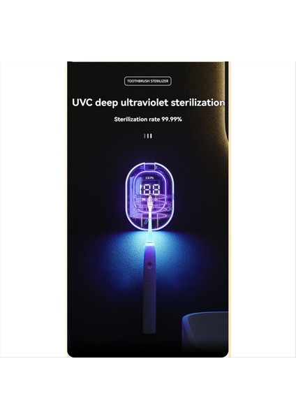 Diş Fırçası Sterilizatör Perforasyon, Uv Dezenfeksiyonu, Sterilizasyon, Kurutma, Elektrikli Diş Fırçası Sterilizatörü Olmadan (Yurt Dışından) fiyatları