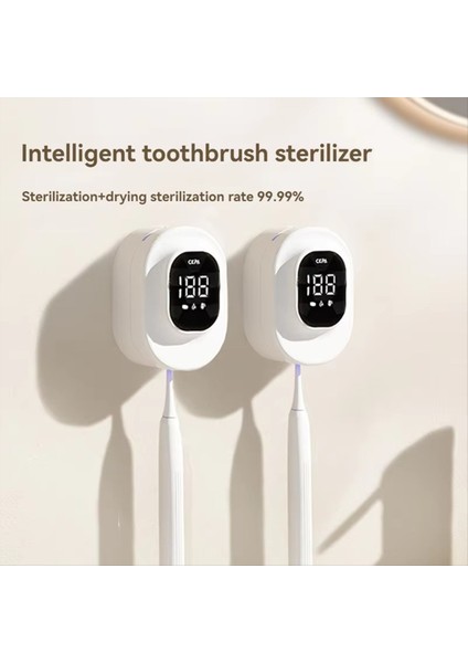 Diş Fırçası Sterilizatör Perforasyon, Uv Dezenfeksiyonu, Sterilizasyon, Kurutma, Elektrikli Diş Fırçası Sterilizatörü Olmadan (Yurt Dışından) indirimleri