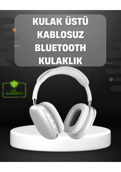 Katlanabilir Bluetooth V5.0 Kablosuz Kulaklık | 400 Mah, Gürültü Azaltma