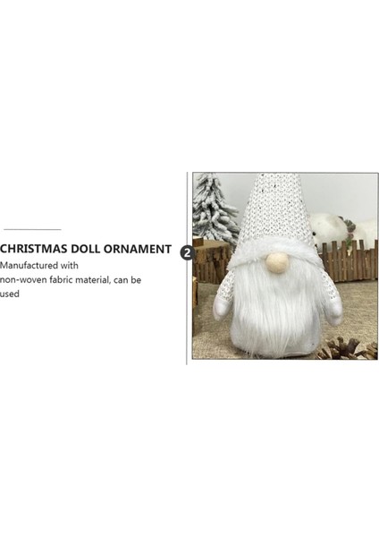 1pcs Noel Cüce Bebek Yüzü Olmayan Yaşlı Adam Karikatür Tarzı Noel Dekorasyon (Yurt Dışından) modelleri