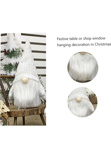 1pcs Noel Cüce Bebek Yüzü Olmayan Yaşlı Adam Karikatür Tarzı Noel Dekorasyon (Yurt Dışından) indirimleri