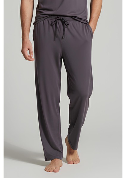 Erkek Uzun Cepli Esnek Likralı Viskoz Pijama Altı MAN02